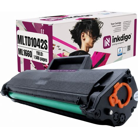Inkdigo Toner MLT-D1042S kompatibel mit Samsung ML-1660 SCX-3000 ML-1674 TÜV-zertifiziert (1/5)