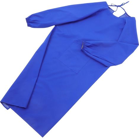 Tablier de Cuisine Professionnel Manches Longues Imperméable et Huile Confortable et Respirant Facile à Entretenir pour Ménage et Nettoyage (1/5)