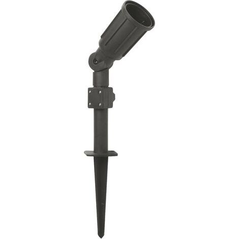PROJECTEUR DE JARDIN EEC: SELON LAMPOULE (A++ - E) LED E27 16 W MEGATRON CAPPI MT70813 NOIR (1/4)