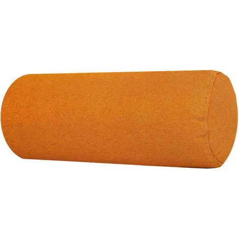 Almohada rulo cojin decorativo de poliuretano firmeza alta  Teja - 45X20 cm