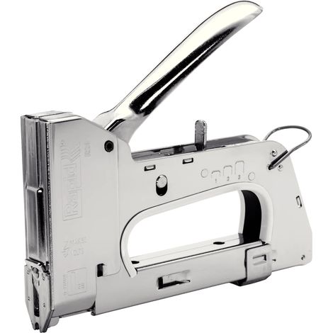RAPID - R28 - Agrafeuse manuelle, maximum 50V jusqu'à Ø4,5mm - Utilisation avec n°28/9-11mm, profesionnelle, pose câble basse tension - Emballage Carton FSC - (5001672)