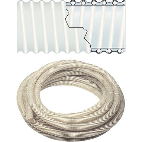 Fitt Aliflex Tubo Spiralato Alimentare PVC Trasparente Diametro 25 mm 25 m 8 bar colore Trasparente (1/5)