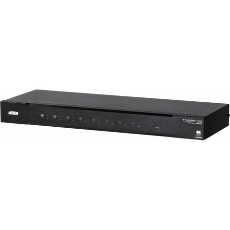 ATEN 8-Port True 4K HDMI Switch - RS-232 - Video Input (VS0801HB-AT-G) (1/2)