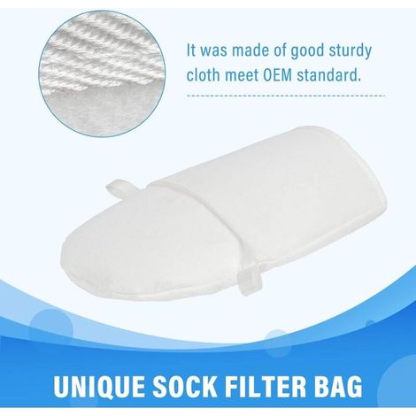 Sac filtrant de rechange UCEDER LA Spas, sac filtrant multi-usages pour spas de piscine LA Spas / Aqua Filter, filtre haute efficacité, accessoires de rechange (1/4)