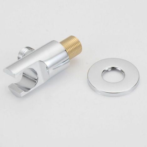 Support Coudé Pour Pommeau De Douche - Raccord Mural G 1/2 - Salle De Bain - 1 Pièce (1/5)