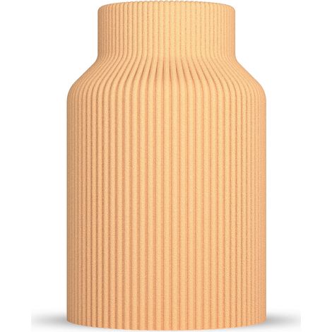Vase Rabella - Vase décoratif moderne pour herbe de la pampa et fleurs séchées - Style scandinave pour salon - Objet design 3D en plastique (PLA) - Léger et incassable (1/5)