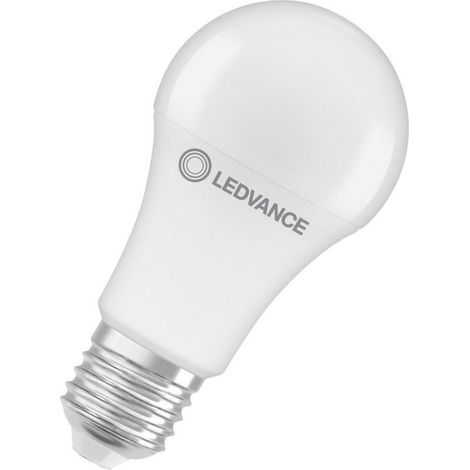 Standardmäßige "klassische" E27-LED-Glühbirne (13 W, 6500 K, 1521 lm), IP20, Ø6 x 11,8 cm, weiße Farbe
