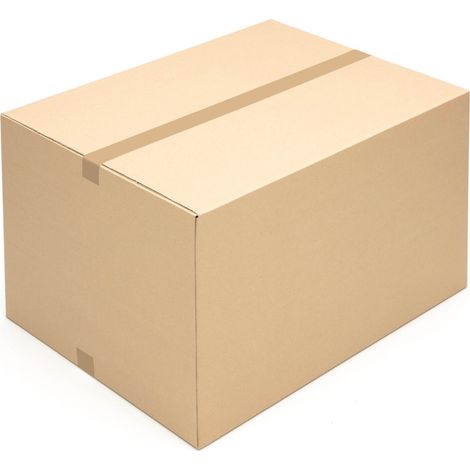 1 Faltkartons 765 x 590 x 485 mm Kartons Versandkartons Höhenrillung bei 200 / 300 / 400 mm (1/4)