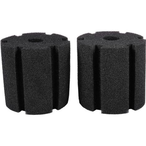 2x Ersatz-Schwammfilter für XY-380 Schwarz--