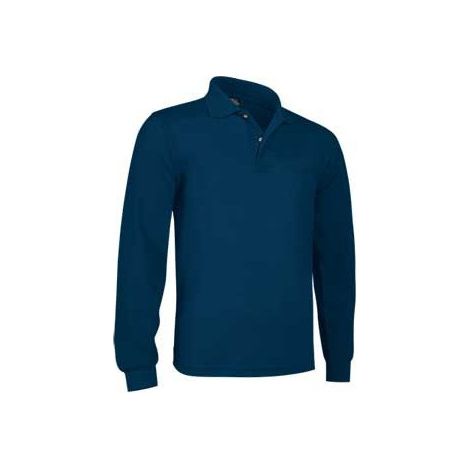 Polo top manga larga con bolsillo Breda M Azul Marino