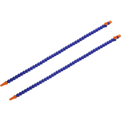2Pcs Tuyau flexible de liquide de refroidir eau-huile fileté G3/8", 700mm Tuyau de refroidir réglable à buse ronde en plastique avec interrupteur et tube interne pour tour CNC (1/5)