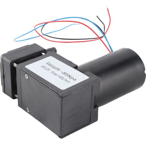 Mini pompe à vide 12 V CC sans balais, accessoire mécanique silencieux, pièces industrielles VN‑C4 (1/5)