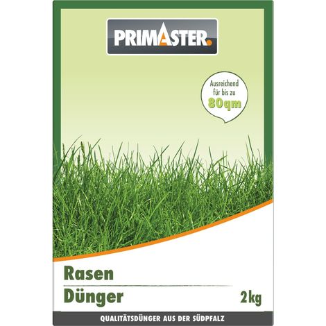Primaster Rasendünger 2 kg für 80 m² Dünger