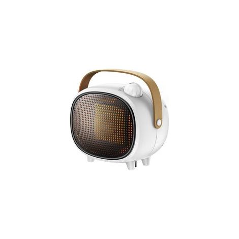Chauffage d'appoint électrique de bureau avec ventilateur et protection anti-basculement et anti-surchauffe, idéal pour une utilisation intérieure (maison, bureau, chambre, etc.) (1/5)