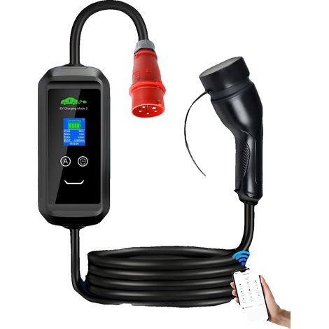 Cargador portátil para vehículos eléctricos, conector tipo 2, tecnología de carga inteligente, TIPO 2 (1/5)