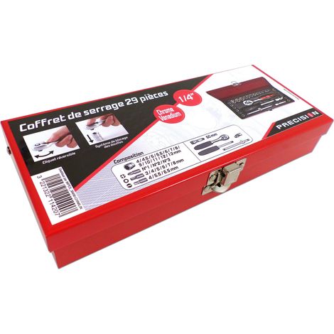 Coffret cliquet + douilles 1-4 (1/3)