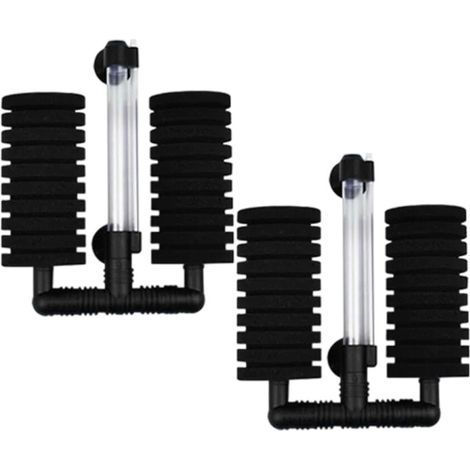Lot de 2 filtres biofiltres pour aquarium, pour eau douce-2822 (1/5)