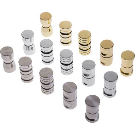 Ø 30 mm Duschtürknopf Duschtürgriff Dusche Türknopf Türgriff Griff Glastür (1/3)