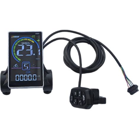 Compteur de vitesse pour vélo électrique Ebike Display V680 DK86, écran LCD avec connecteur SM