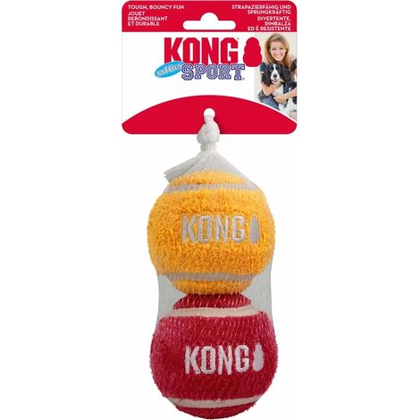 Kong - Sport Softies Ball 2 pack - L -7,6cm