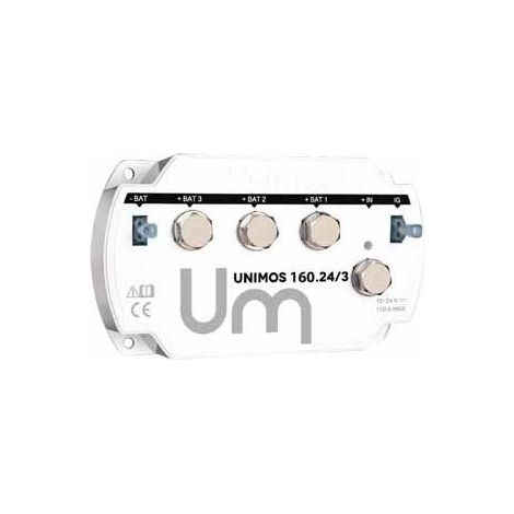 Repartiteur De Charge 12.24v - 160a - 3 Sorties - Unimos 160.24/3 - Uniteck