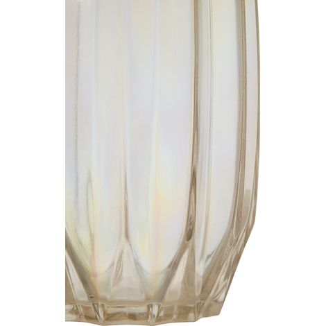 Premier Housewares Petro Large Glass Vase with Iridescent Finish (1/3)