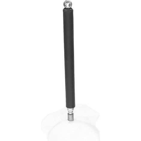Épuisette télescopique pour la pêche et les crevettes, adaptée à la pêche en aquarium, maille noire. (1/5)
