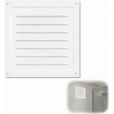 Ventilation Grille 150 x 150 mm, White, Insect Repellent for Indoor and (1/5)