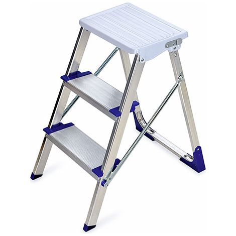Klappbare Haushalts-Trittleiter – Max. Arbeitshöhe 2.66m - PU-3