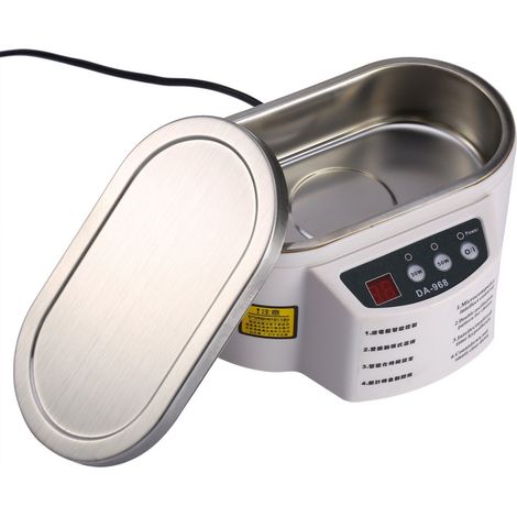 Nettoyeur ultrasonique numérique pour bijoux, montres, lunettes, circuits imprimés – Mini appareil intelligent (1/5)