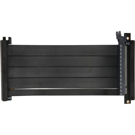 Câble d'extension pour carte graphique double inversé Ultra PCIE4.0 X16, câble riser blindé haute vitesse à montage vertical pour le jeu (1/5)