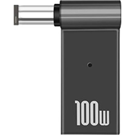 PD 100W Connecteur d'adaptateur de Chargeur d'ordinateur Portable USB Type-C Femelle vers DC Mâle Convertisseur de Prise Jack Remplacement pour Acer Samsung Lenovo (7.4x5.0 for HP) (1/5)