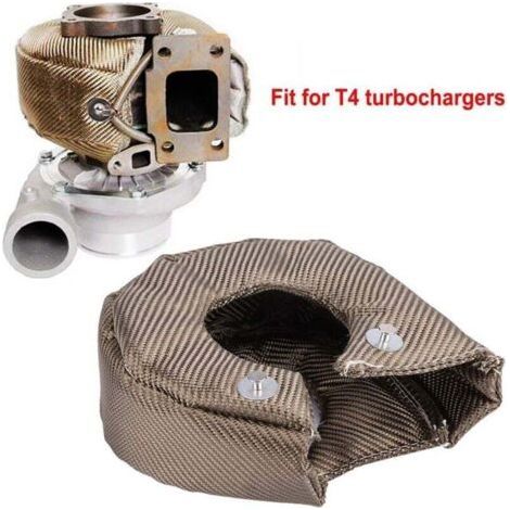 Couverture Turbo Couverture de protection thermique Barrière Couverture de chargeur Turbo pour turbocompresseurs T4 A (1/5)