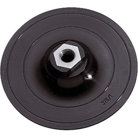 HIKOKI 753809 - Plato de soporte para discos de lija para amoladoras angulares 180 mm M14 negro