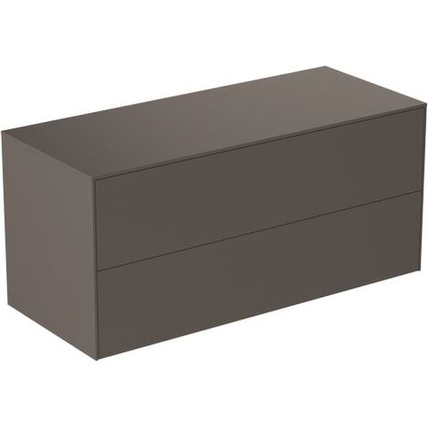 IDEAL STANDARD T4324Y2 Armoire sous-lavabo Conca, 2 tiroirs (1/2)