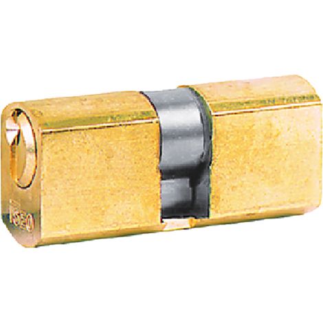 CILINDRO OVALE DA INFILARE ø mm 22 - mm 23+8+23 = 54 (27+27)  - ISEO