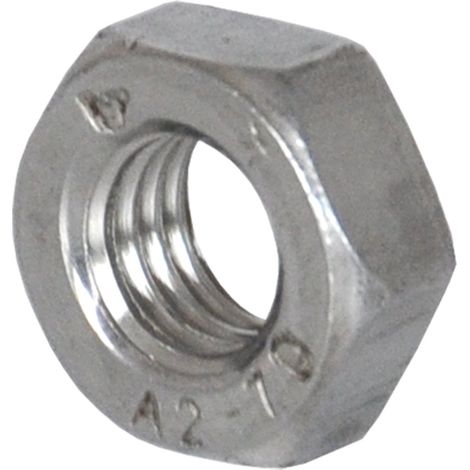 DADO ESAGONALE INOX A2 M 8 - 5 centinaio