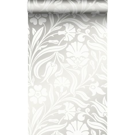 papier peint fleurs blanc cassé - Origin Wallcoverings (1/5)