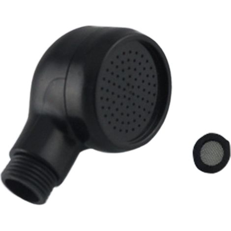 1 Pomme de douche économique, robinet noir, installation rapide, pour salon de coiffure(Troisième trimestre : septembre) (1/5)