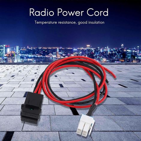 Cordon d'alimentation compatible avec les radios Yaesu FT-450, FT-991, Kenwood TS-480, ICOM IC-7000 et IC-7600. (1/5)
