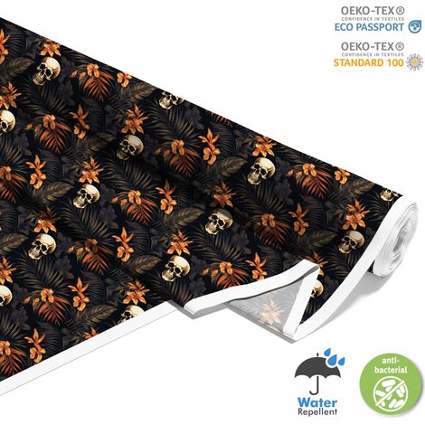 TESSUTI DECORATIVI PER ESTERNI OXFORD - Motivo Teschio I DX4275 (1/5)