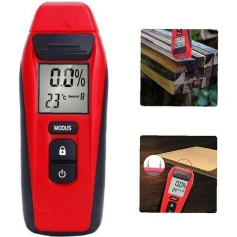 Testeur d'humidité bois numérique portable, mesure précise (1/5)