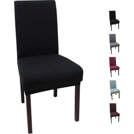 6-teiliger moderner elastischer Esszimmerstuhlbezug, waschbar, abnehmbar (1/5)