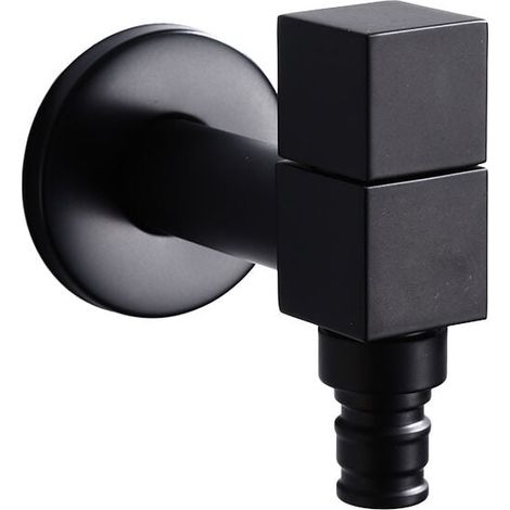 Grifo cuadrado FOREHILL, grifo para lavabo de balcón con rosca G1/2, grifo individual (1/5)