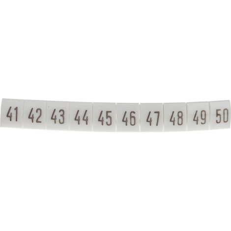 Marqueur blanc DK2/Z5 /41-50/ 89297006 (100 pièces)
