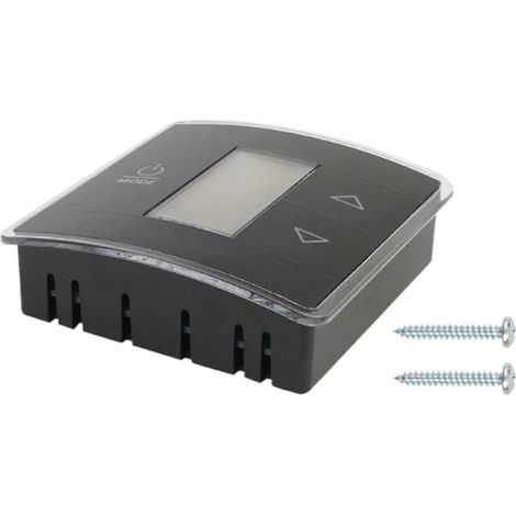 Termostato de RV con retroiluminación para aire acondicionado de autocaravana