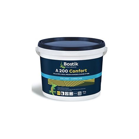 Adesivo in pasta BOSTIK A-200 Comfort - Secchio da 25 kg - 30604263