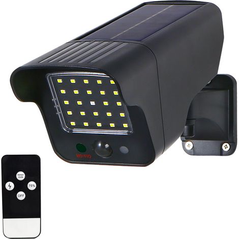 FISHTEC Projecteur Solaire 250 Lumens Caméra Factice 3 Modes (1/5)