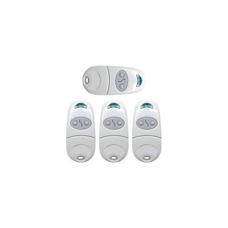 Télécommande Universelle Portail, Came Top 432NA Telecommandes Portatives 433, Compatibles avec télécommande de Porte et de Garage Top432EV/432/432EE/432A /432M/432S T432/CAME 432,433.92MHz (4, Blanc)