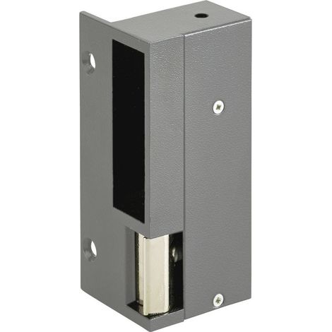 Gache électrique en applique à émission Beugnot 120 mm 24V gauche tirant pour serrure verticale (1/5)